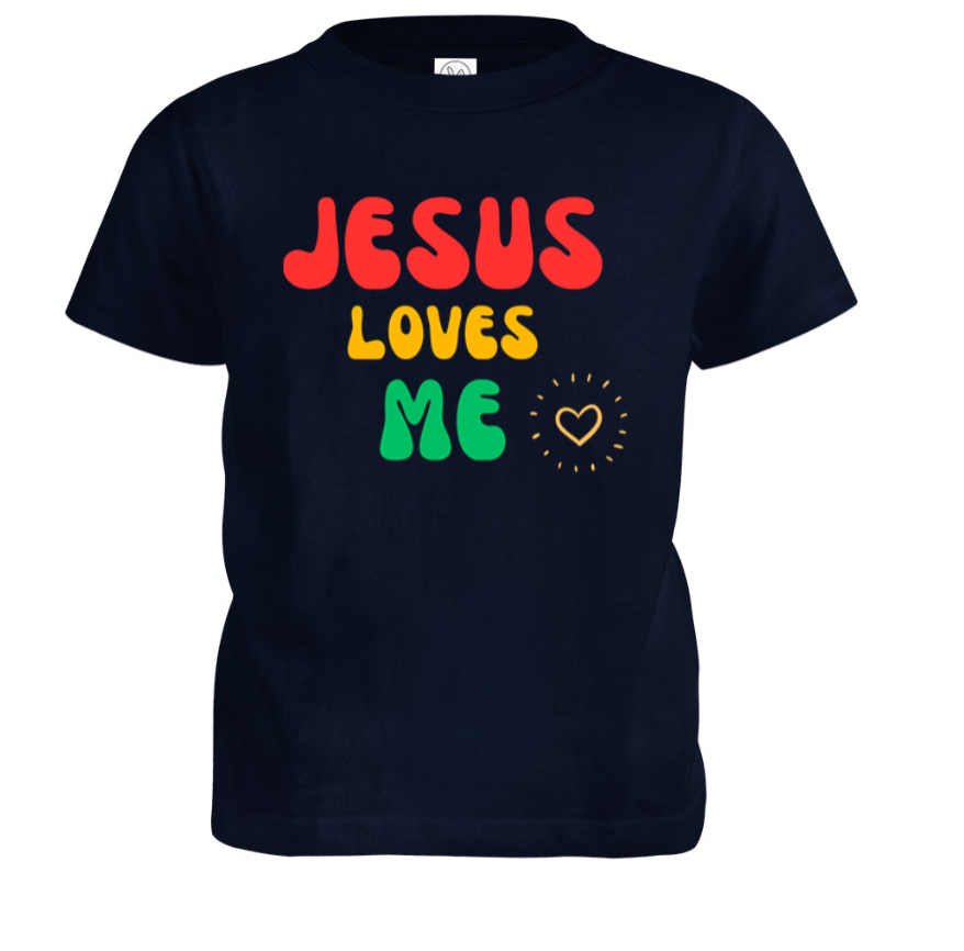 Jesus loves me kids- 2t- 4t