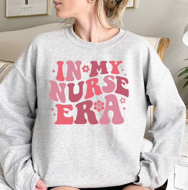 IN MY NURSE ERA CREWNECK SWEATSHIRT