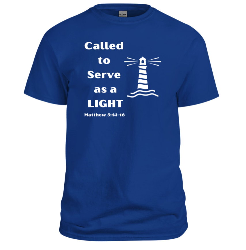 Called to Serve as a light Christian Shirt