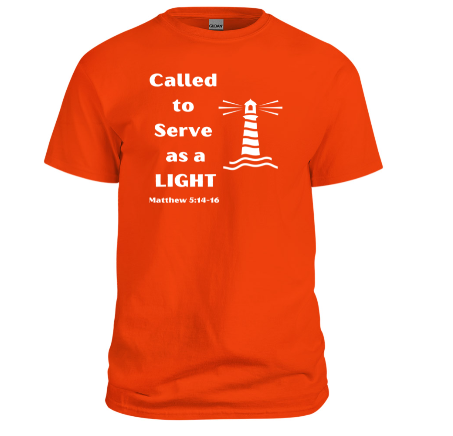 Called to Serve as a light Christian Shirt
