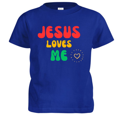 Jesus loves me kids-  2t- 4t
