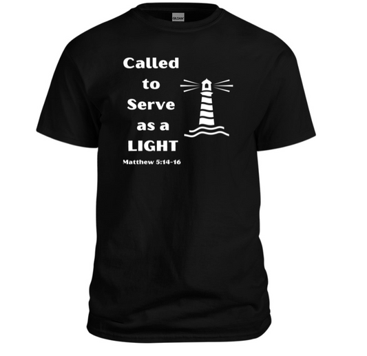 Called to Serve as a light Christian Shirt