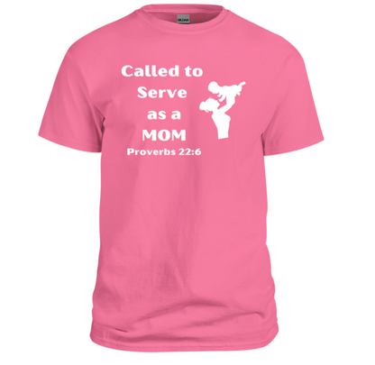 Called to Serve as a Mom Christian Shirt