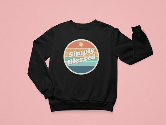 Simply Blessed Crewneck Sweatshirt
